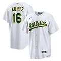 Nick Kurtz Athletics Nike Home Replica Player Jersey - White