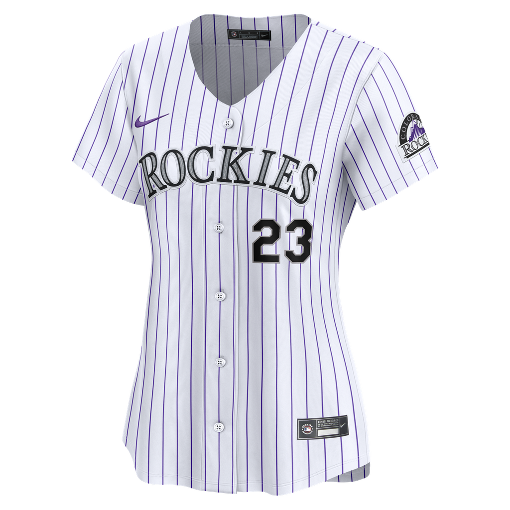 Kris Bryant Colorado Rockies Nike Women's Home Limited Player Jersey - White
