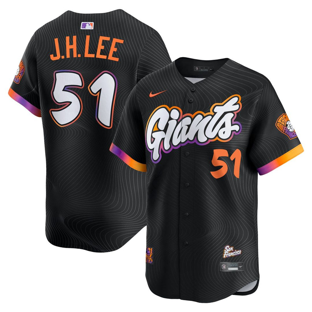 Jung Hoo Lee San Francisco Giants Nike 2025 City Connect Limited Jersey - Black