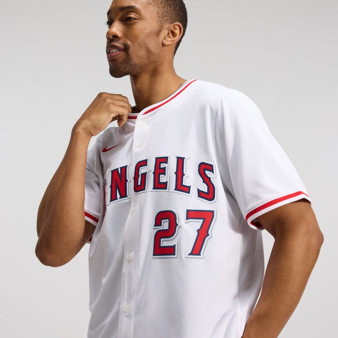 Mike Trout Los Angeles Angels Nike Alternate Limited Player Jersey - Red