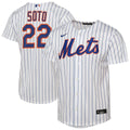 Juan Soto New York Mets Nike Youth Home Replica Player Jersey - White