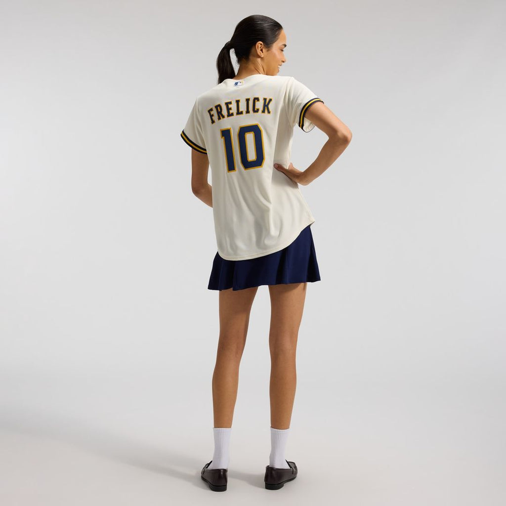 Sal Frelick Milwaukee Brewers Nike Women's Home Replica Jersey - Cream