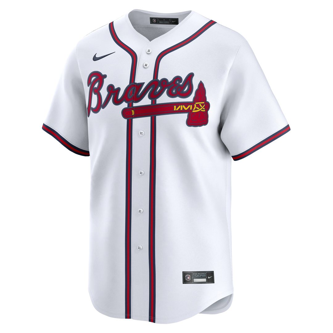 Marcell Ozuna Atlanta Braves Nike Home Limited Player Jersey - White