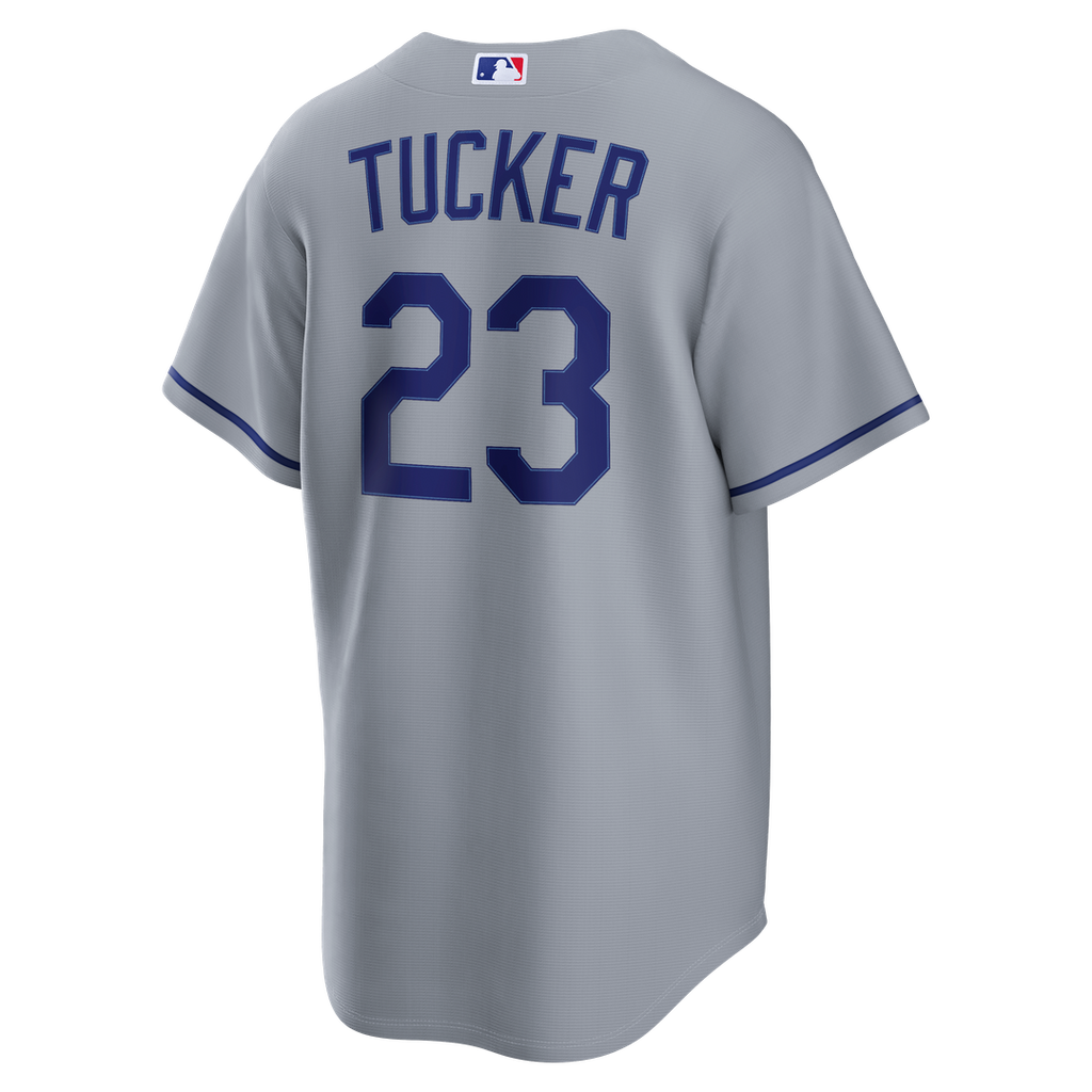 Kyle Tucker Los Angeles Dodgers Nike Road Replica Jersey - Gray