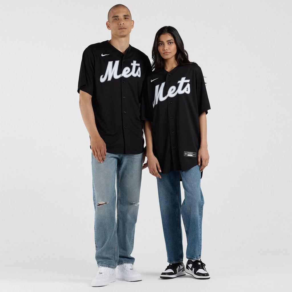 Francisco Lindor New York Mets Nike  Replica Player Jersey - Black