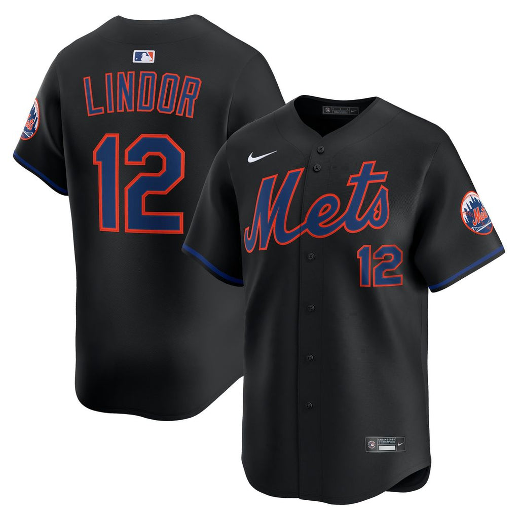 Francisco Lindor New York Mets Nike Home Limited Jersey - White