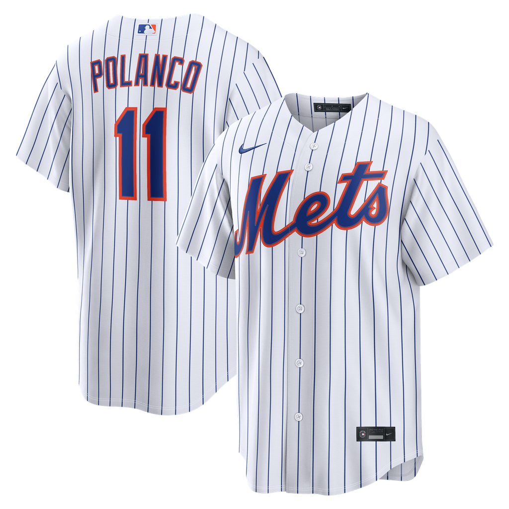 Jorge Polanco New York Mets Nike Home Replica Jersey - White