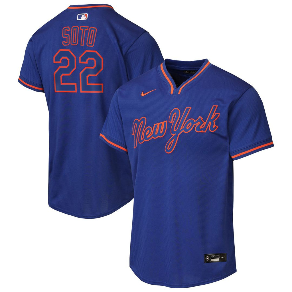 Juan Soto New York Mets Nike Youth Alternate Replica Jersey - Black