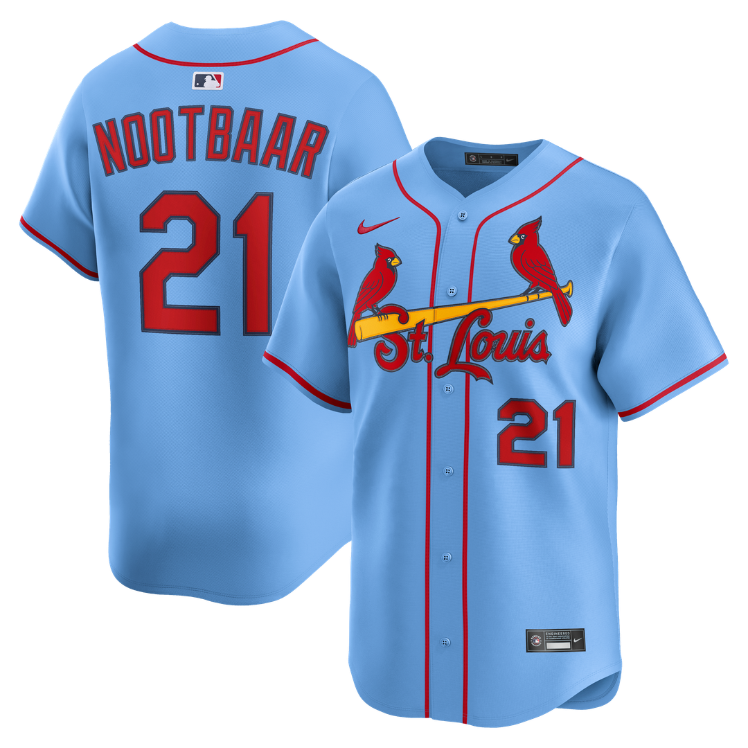 Lars Nootbaar St. Louis Cardinals Nike Alternate Limited Jersey - Light Blue