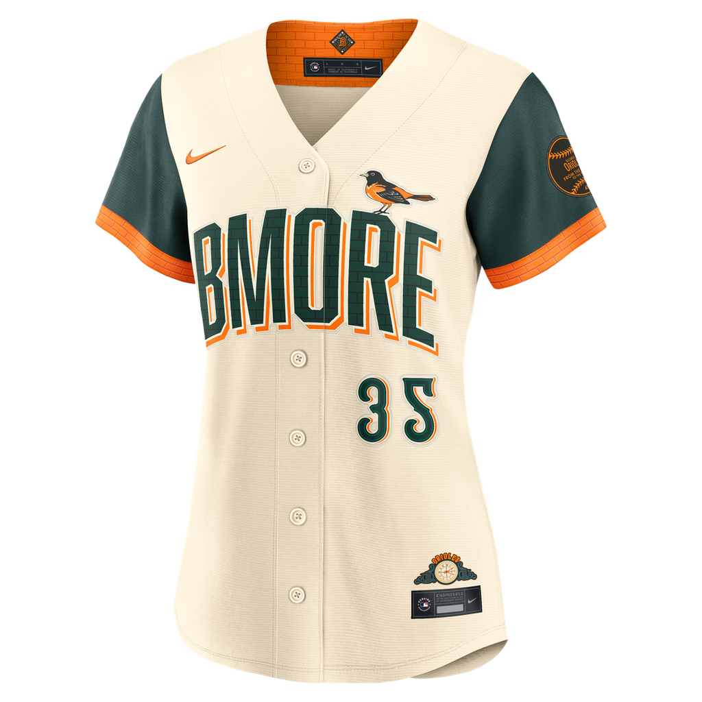 Adley Rutschman Baltimore Orioles Nike Women's 2026 City Connect Stadium Jersey - Cream