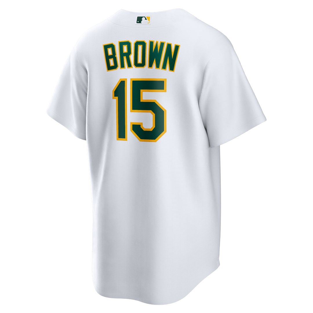 Seth Brown Athletics Nike Home Replica Jersey - White
