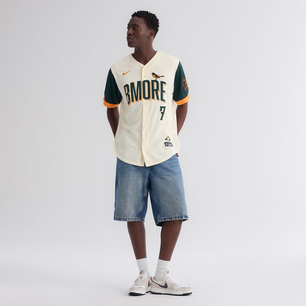 Jackson Holliday Baltimore Orioles Nike 2026 City Connect Stadium Jersey - Cream