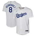 Enrique Hernández Los Angeles Dodgers Nike Youth Home Baseline Jersey - White