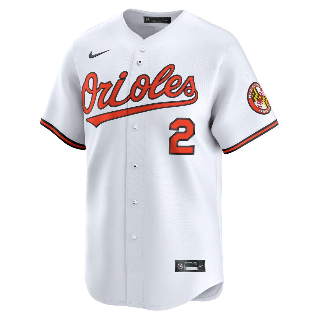Gunnar Henderson Baltimore Orioles Nike Limited Player Jersey - White