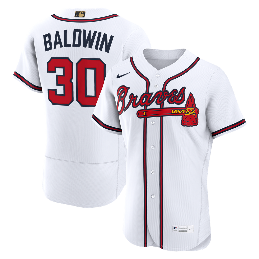 Drake Baldwin Atlanta Braves Nike MLB Awards Authentic Jersey - White