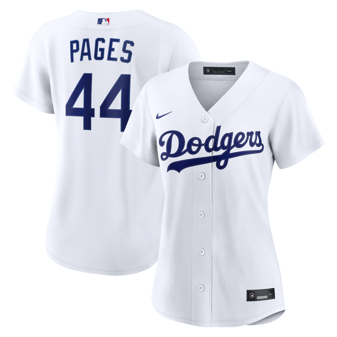 Andy Pages Los Angeles Dodgers Nike Women's Home Replica Jersey - White
