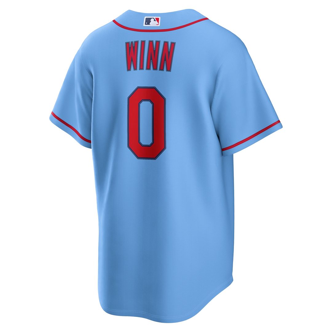 Masyn Winn St. Louis Cardinals Nike Alternate Replica Jersey - Light Blue