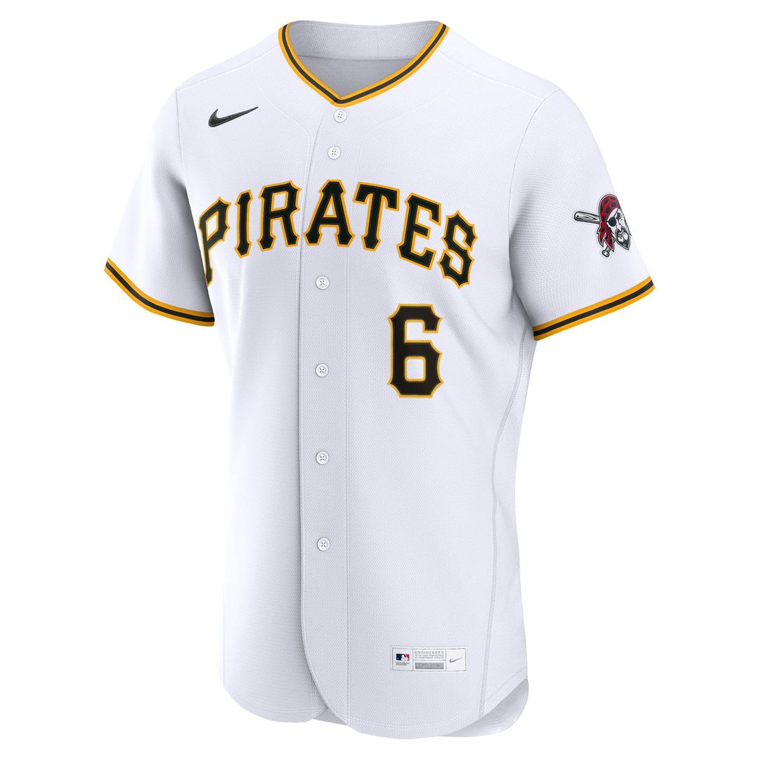 Konnor Griffin Pittsburgh Pirates Nike Home Authentic Jersey - White