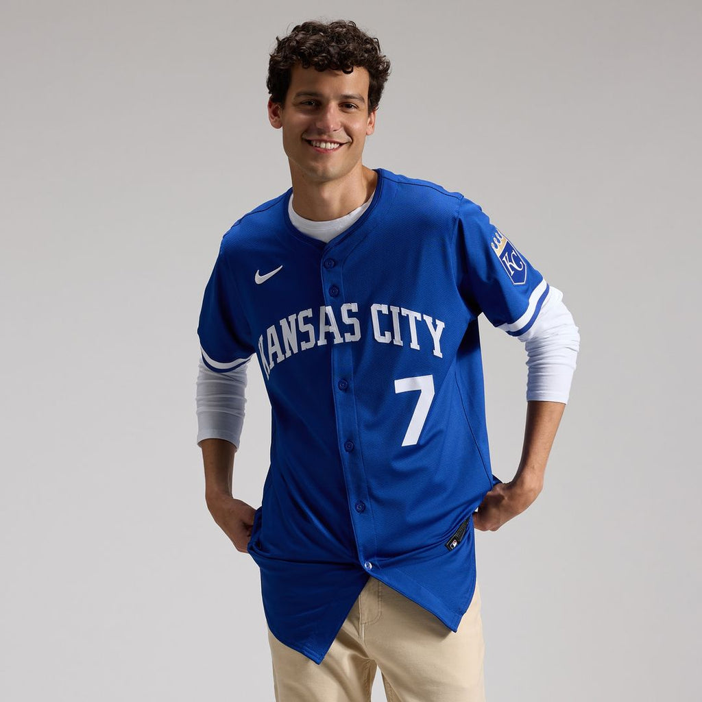 Bobby Witt Jr. Kansas City Royals Nike Alternate 2 Elite Player Jersey - Royal