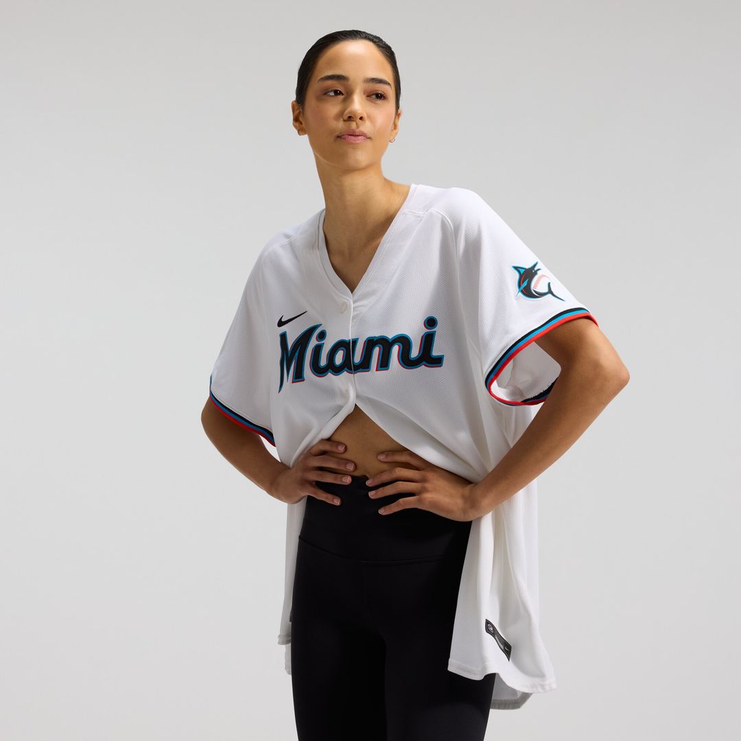 Sandy Alcantara Miami Marlins Nike Women's Home Limited Player Jersey – White