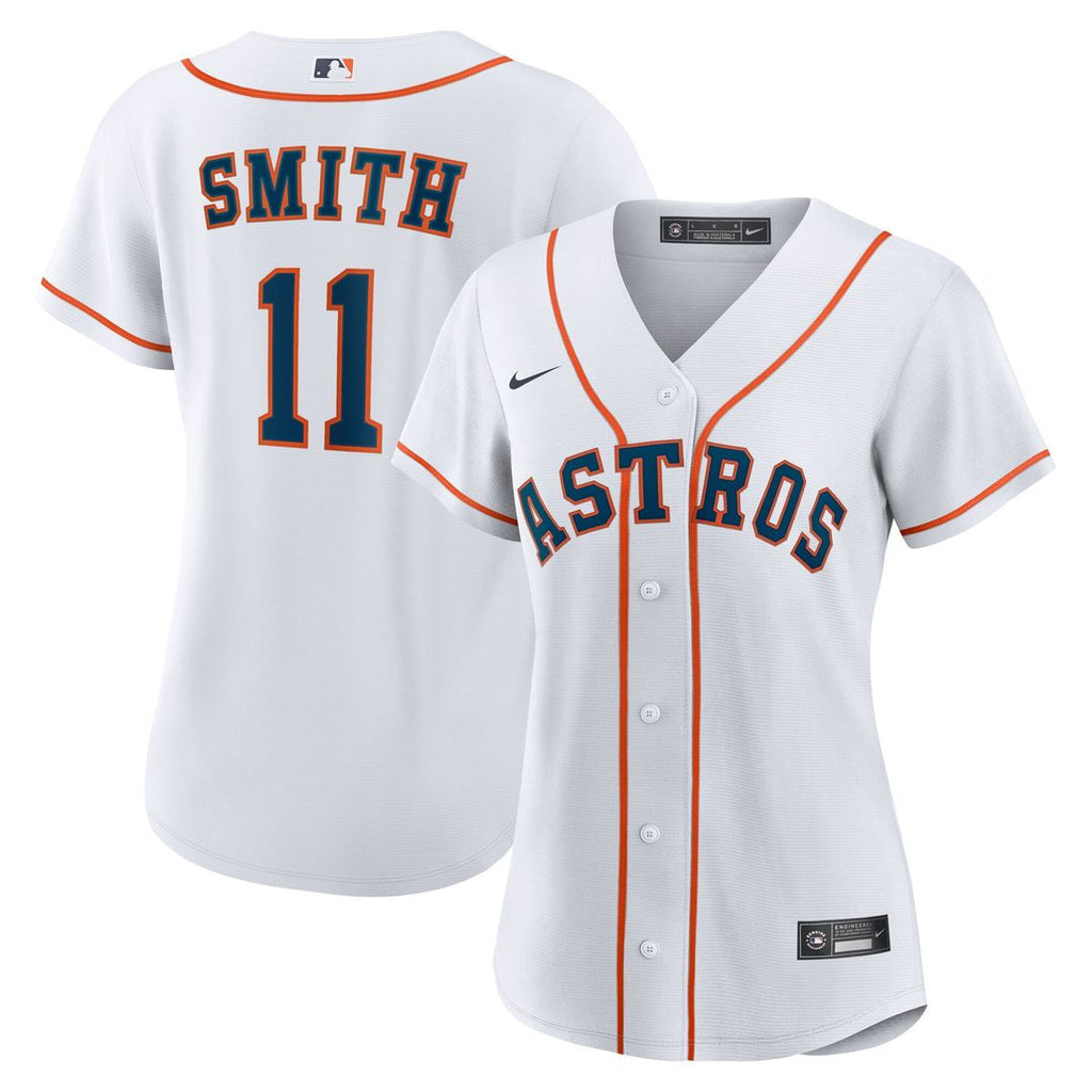 Cam Smith Houston Astros Nike Women's Home Replica Jersey - White