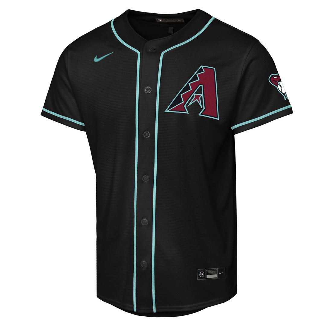 Arizona Diamondbacks Nike Youth Alternate Stadium Jersey - Black