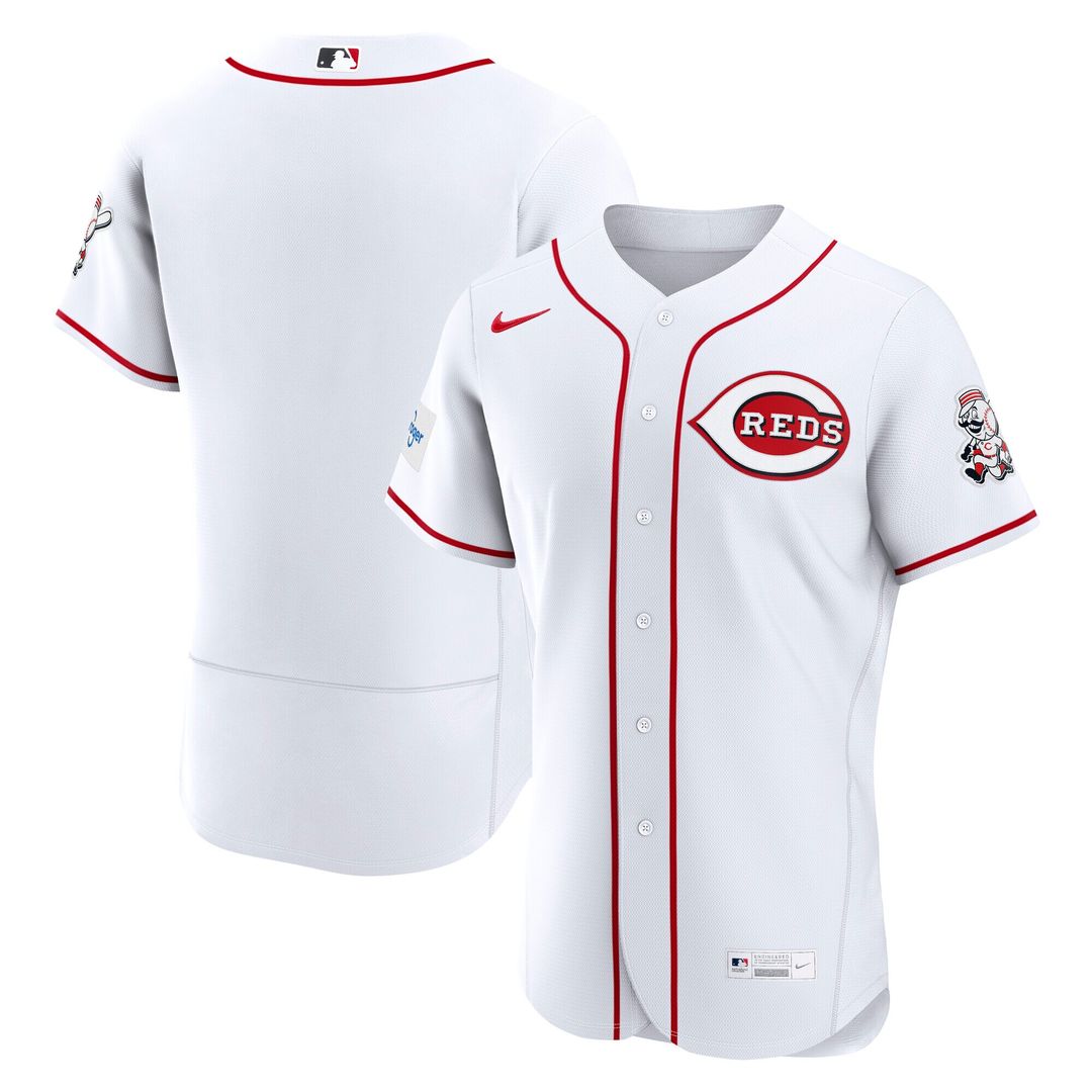 Cincinnati Reds Nike Home Authentic Jersey - White