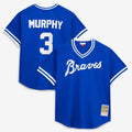 Dale Murphy Atlanta Braves Mitchell & Ness Authentic Batting Practice Jersey - Royal