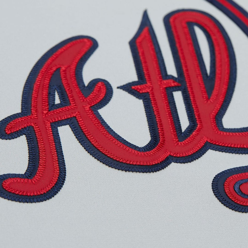 Greg Maddux Atlanta Braves Mitchell & Ness 1995 Throwback Authentic Jersey - Gray