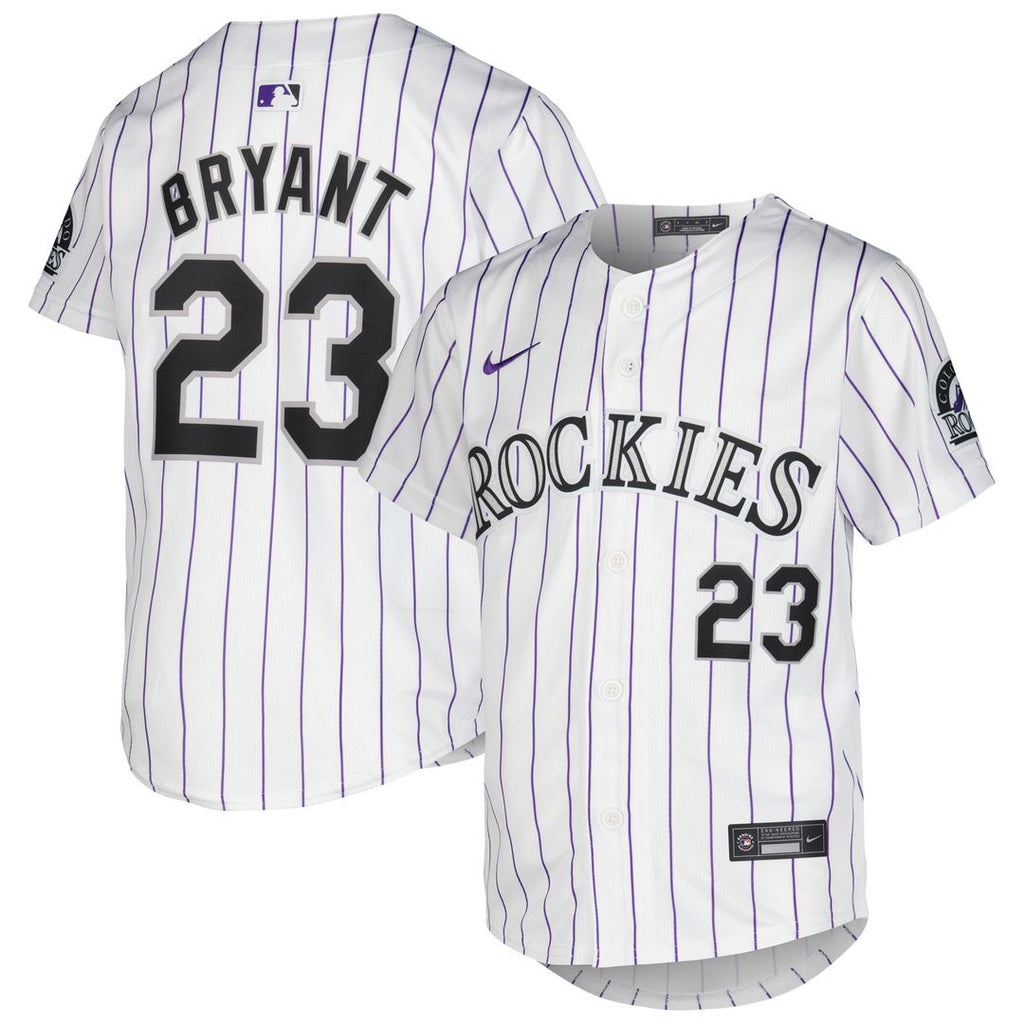 Kris Bryant Colorado Rockies Nike Youth Alternate Limited Player Jersey - Purple