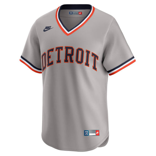 Alan Trammell Detroit Tigers Nike Cooperstown Collection Limited Jersey - Gray