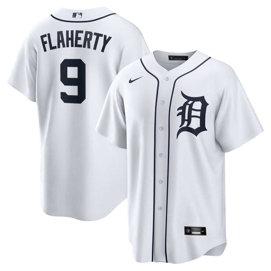 Jack Flaherty Detroit Tigers Nike Home Replica Jersey - White