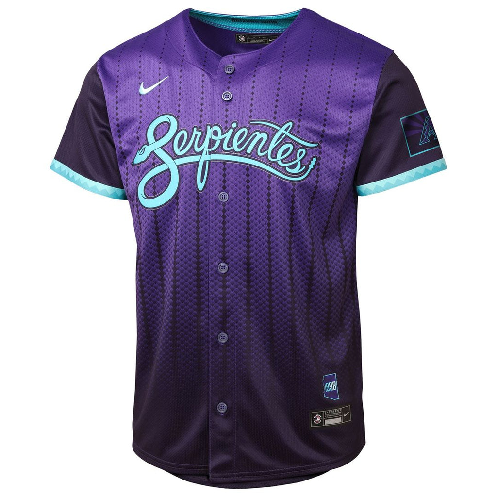 Arizona Diamondbacks Nike Youth 2025 City Connect Limited Jersey - Purple