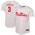 Bryce Harper Philadelphia Phillies Nike Youth Home Replica Player Jersey - White