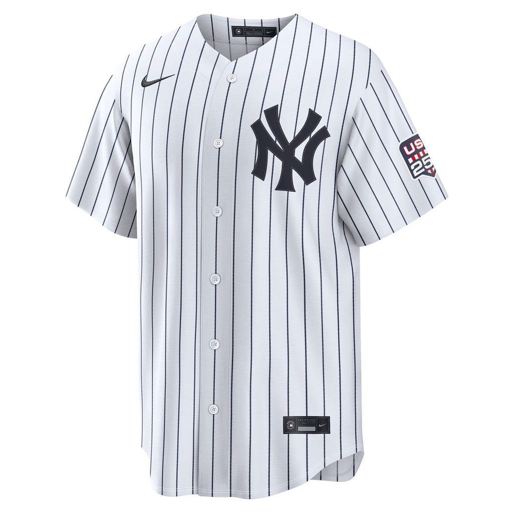 Aaron Judge New York Yankees Nike USA 250 Fourth of July Home Stadium Jersey - White