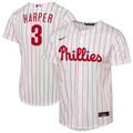 Bryce Harper Philadelphia Phillies Nike Youth Home Replica Player Jersey - White