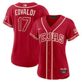 Nathan Eovaldi Texas Rangers Nike Women's 2026 City Connect Stadium Jersey - Red