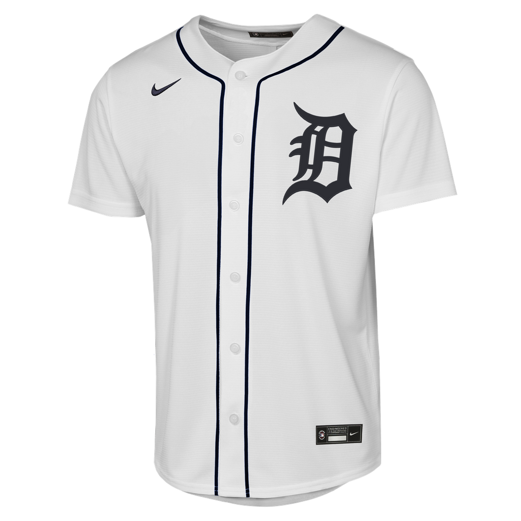 Kevin McGonigle Detroit Tigers Nike Youth Home Replica Jersey - White