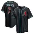Corbin Carroll Arizona Diamondbacks Nike Alternate Replica Jersey - Black
