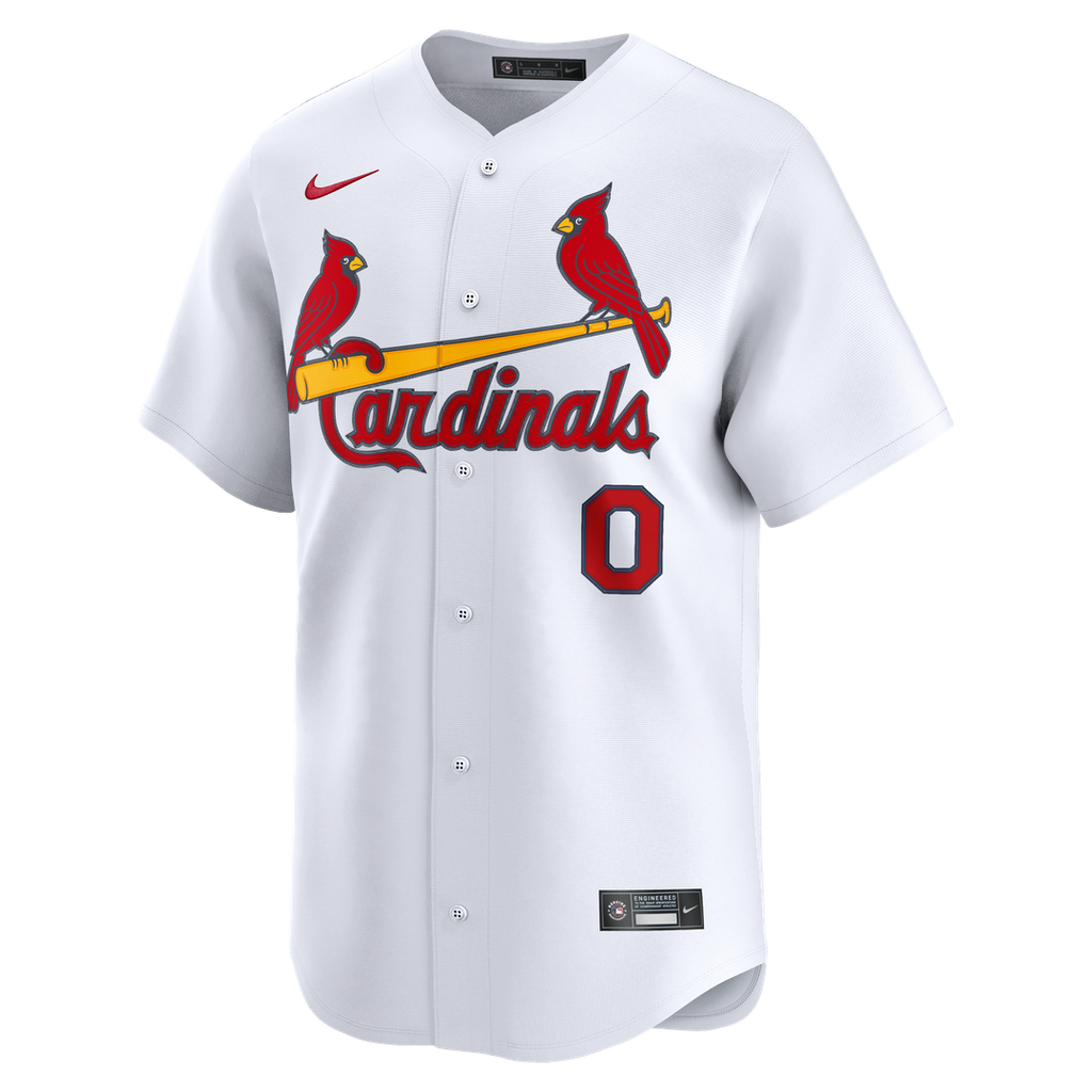 Masyn Winn St. Louis Cardinals Nike Home Limited Jersey - White
