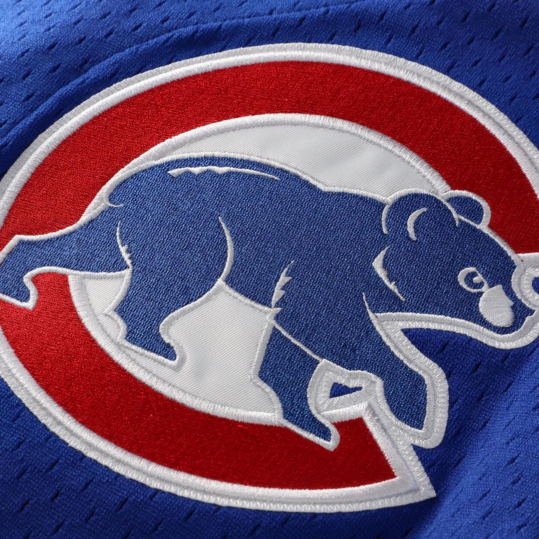 Ryne Sandberg Chicago Cubs Mitchell & Ness Cooperstown Collection 1997 Mesh Batting Practice Button-Up Jersey - Royal