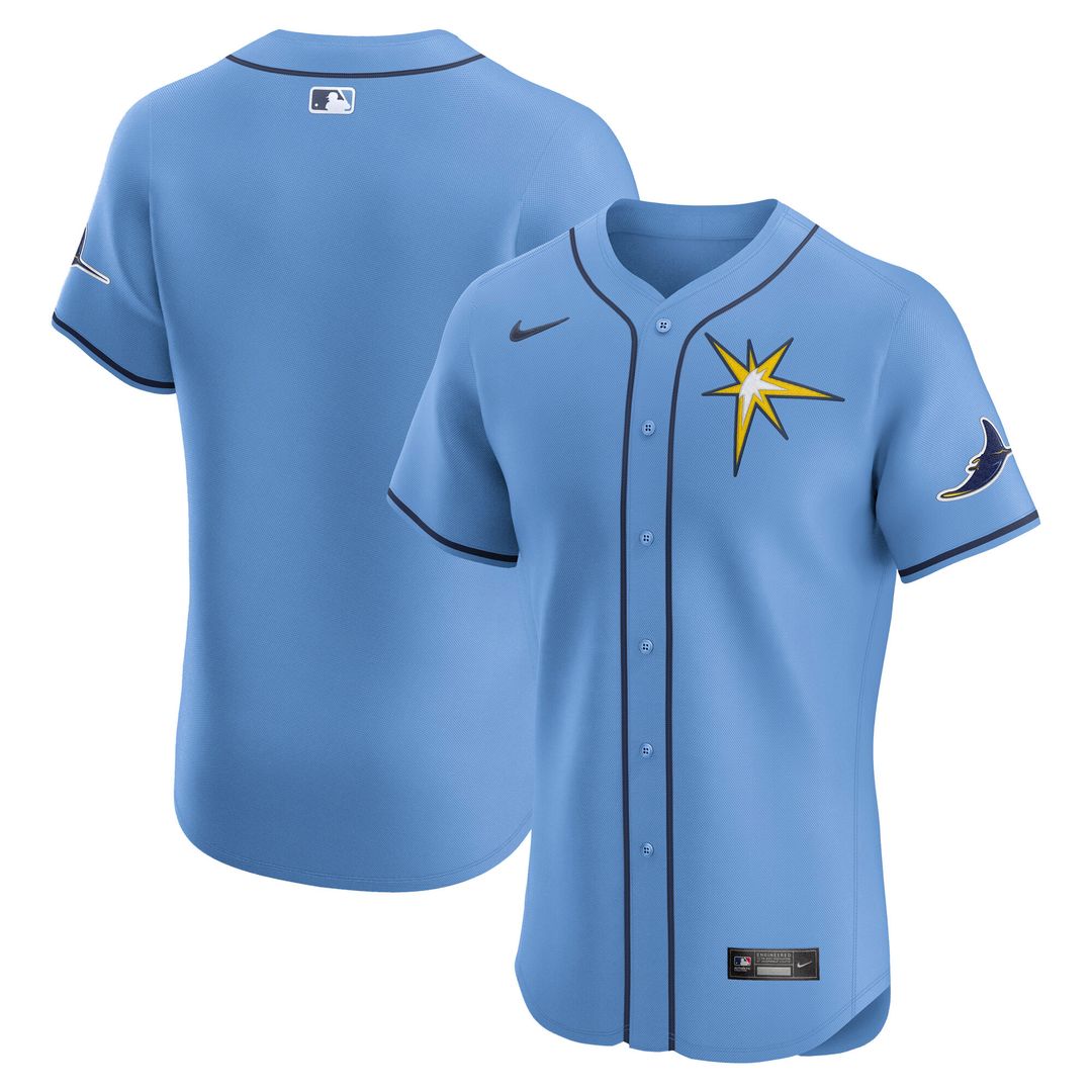 Tampa Bay Rays Nike Home Elite Jersey - White
