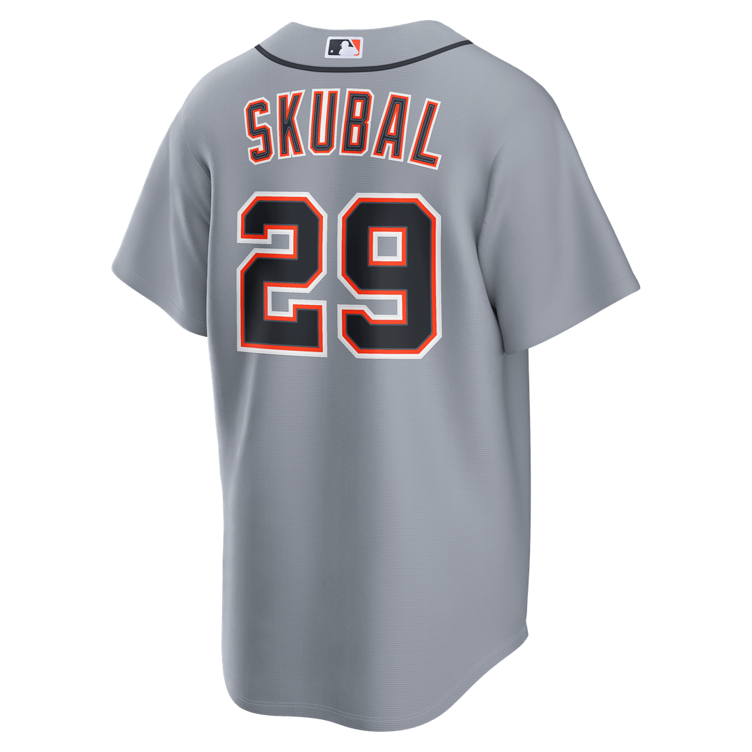 Tarik Skubal Detroit Tigers Nike Road Replica Jersey - Gray