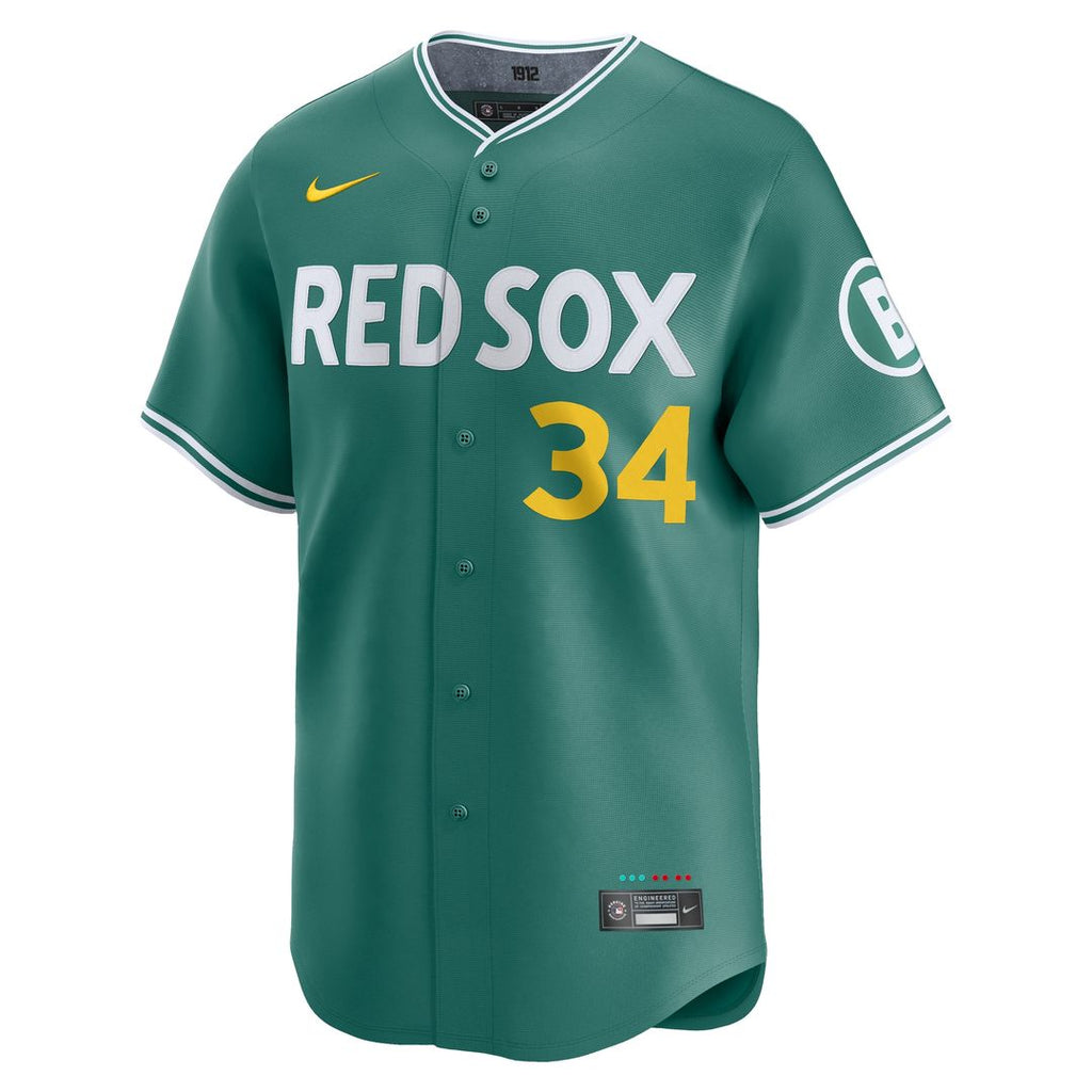 David Ortiz Boston Red Sox Nike 2025 City Connect Limited Retired Player Jersey - Green