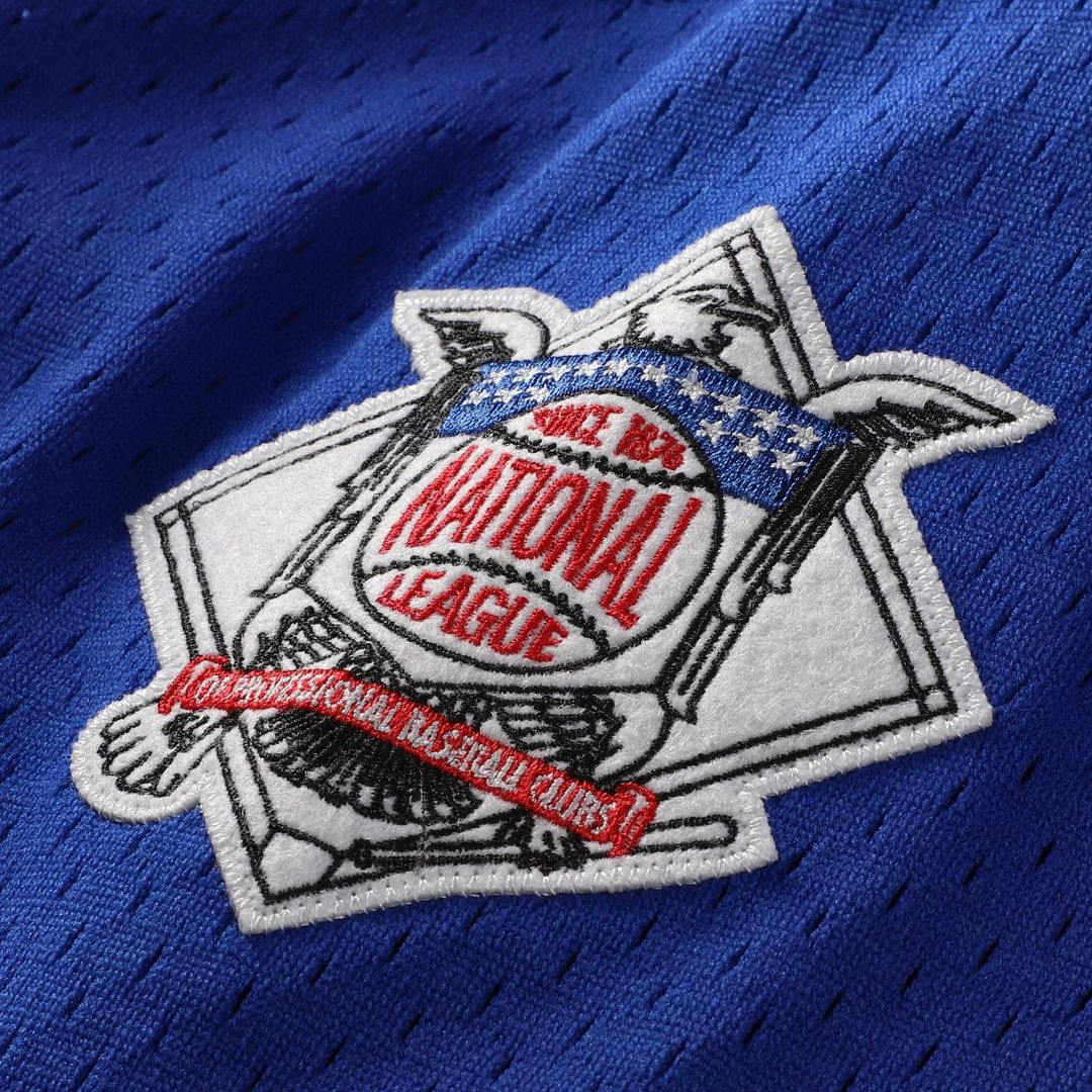 Ryne Sandberg Chicago Cubs Mitchell & Ness Cooperstown Collection 1997 Mesh Batting Practice Button-Up Jersey - Royal