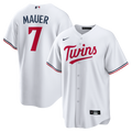 Joe Mauer Minnesota Twins Nike Home Retired Player Replica Jersey - White