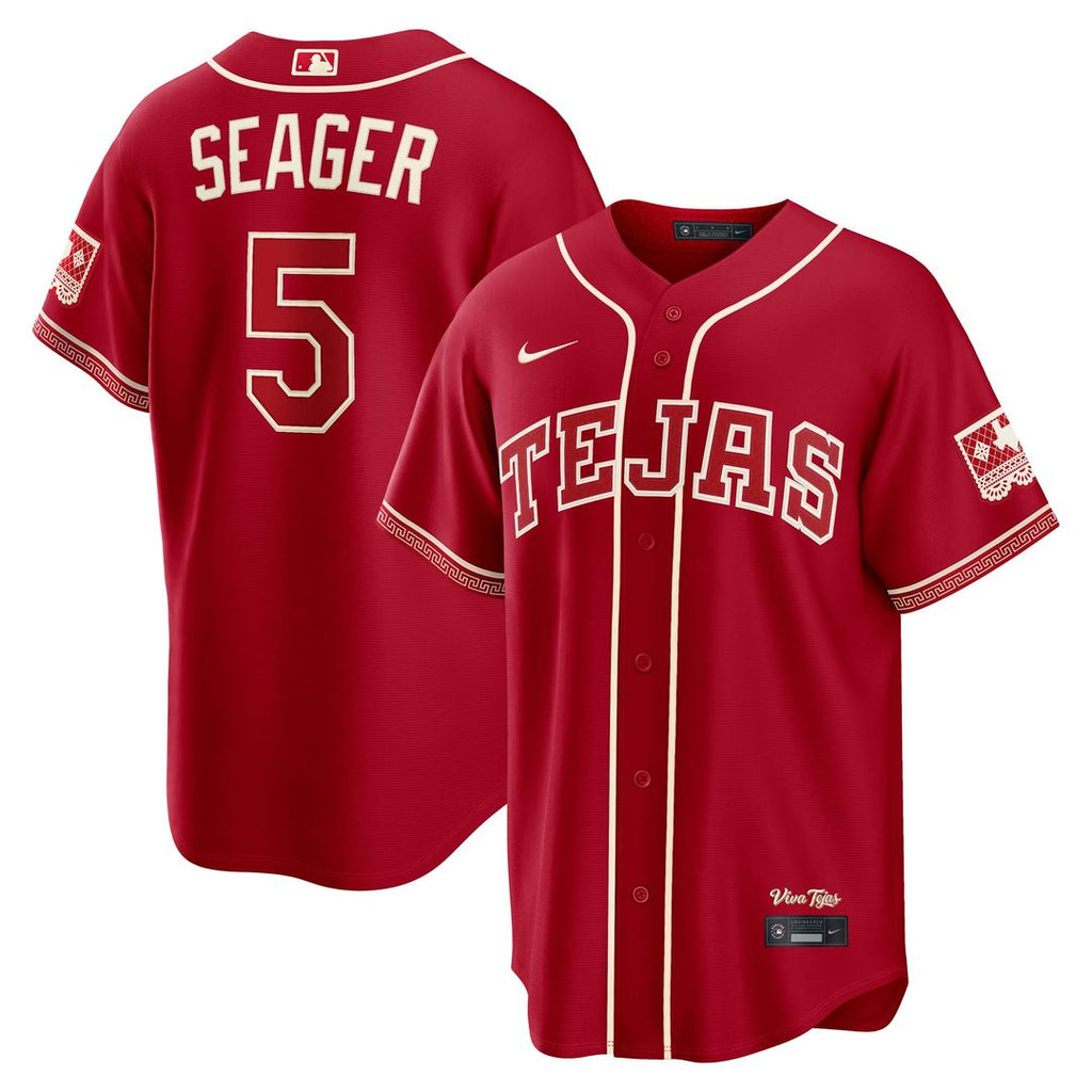 Corey Seager Texas Rangers Nike 2026 City Connect Stadium Jersey - Red