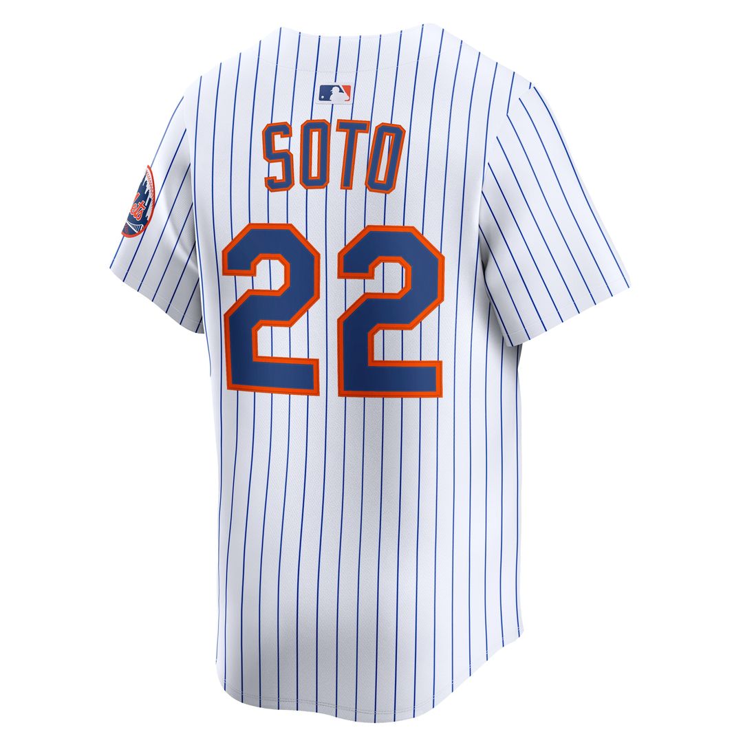 Juan Soto New York Mets Nike Home Limited Jersey - White