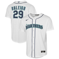 Cal Raleigh Seattle Mariners Nike Youth Home Baseline Jersey - White