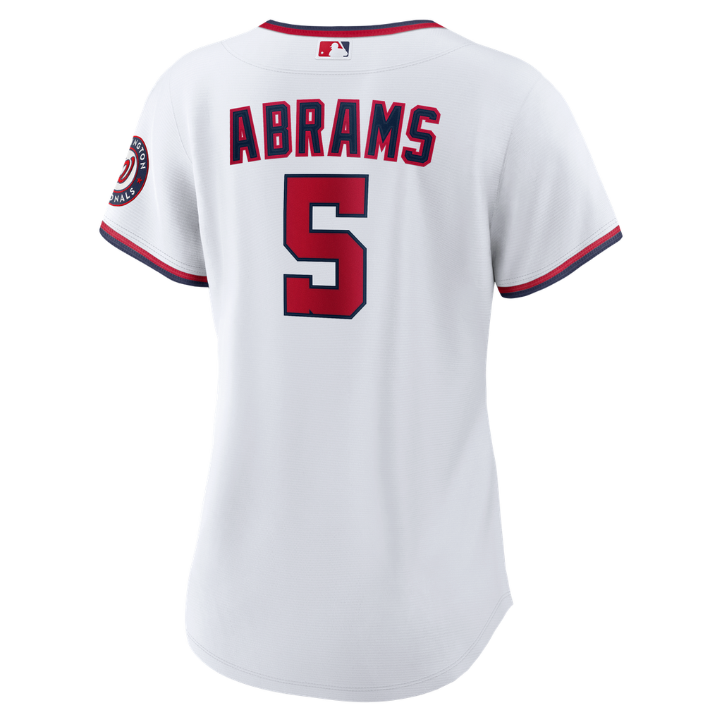 CJ Abrams Washington Nationals Nike Women's Home Replica Player Jersey - White